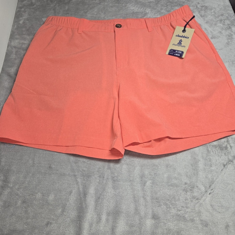 Chubbies Men's Everywear 6" Performance Shorts The Candy Apples Size 2XL New